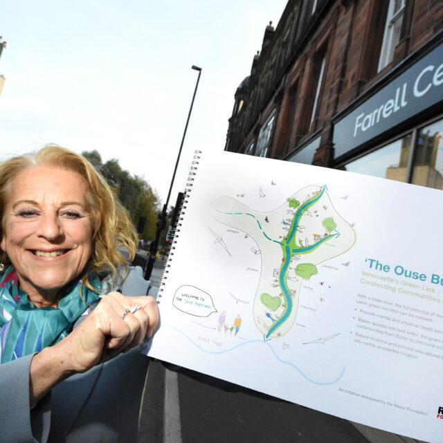 £1m fund launched by the Reece Foundation to kickstart The Ouse Burn Way in Newcastle